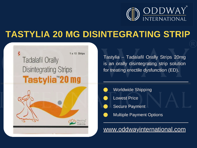 Tastylia 20 Mg Oral Disintegrating Strips