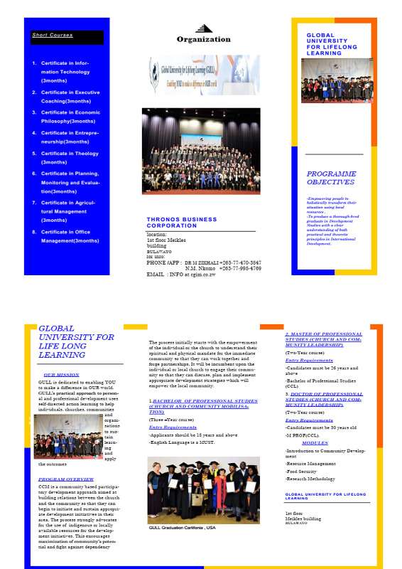 Degrees In Community And Christians Development