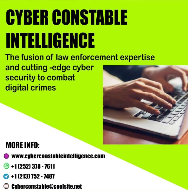 Professional Crypto Recovery Company; Bitcoin And Eth Recovery Expert Hire Cyber Constable intelligence