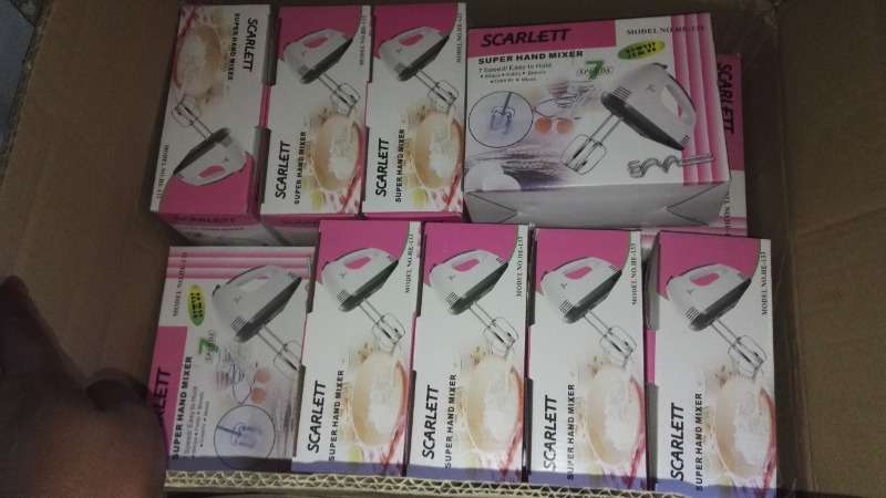  Scarlett Electric Hand Mixers $100