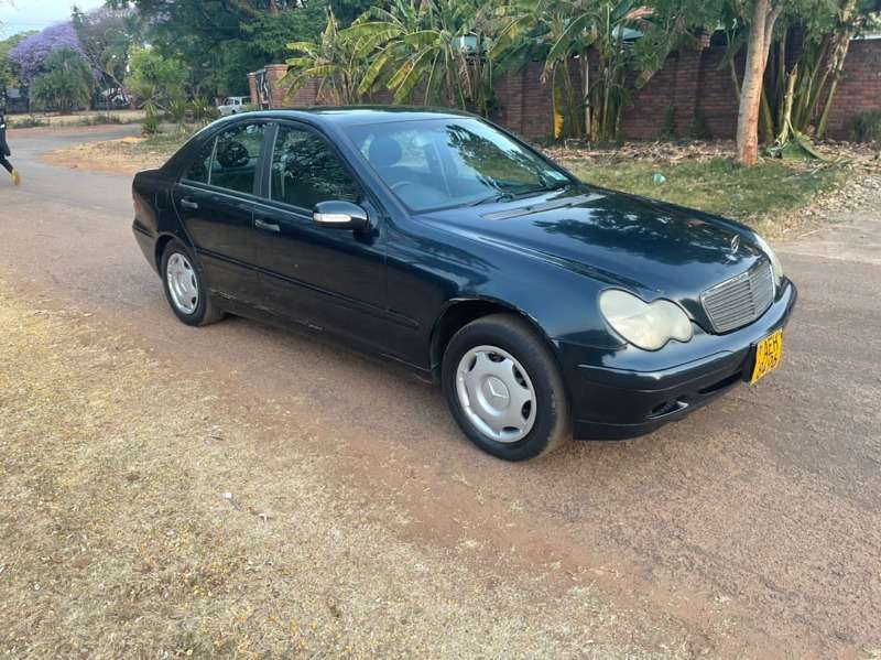 Merc Benz C180 2002 Model Auto Trans 1.8l Petrol 130000km 111 Engine  Steering Controls Fair Suspension Good Condition Usd3300 +263779380424