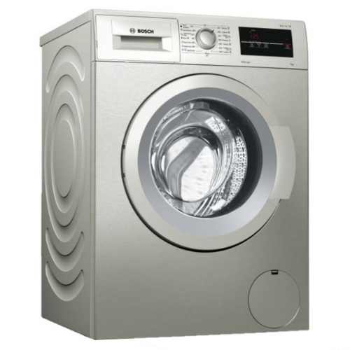 Bosch Waj2017sza Serie 2 Washing Machine Silver Inox