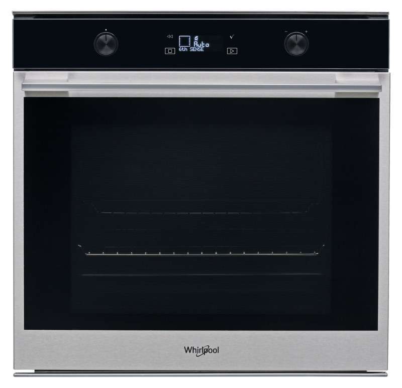 Whirlpool Built -in Electric Oven: Inox Colour, Self Cleaning - W7 Om5 4 H