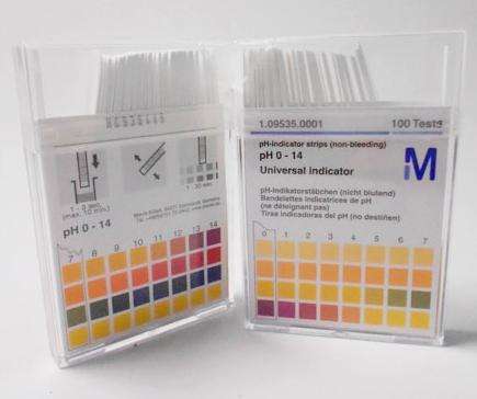 PH Test strips and paper