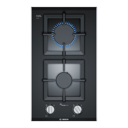 Bosch Domino Gas Hob 30 Cm Ceramic, Black Psb3a6b20z