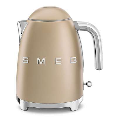 Smeg Kettle Matt Gold Klf03chmeu | Retro Electric Kettle