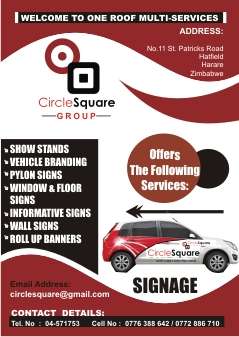 Signage Services (offered By Circle Square)