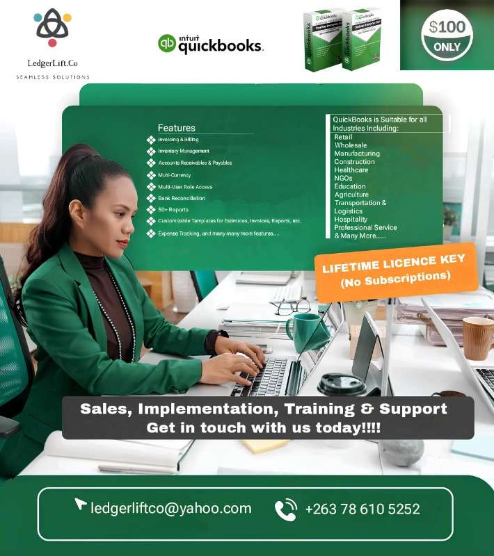 Quickbooks Desktop (lifetime Licence)