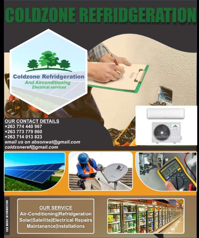 Refrigeration,air Conditioning,electrical,solar And Satellitesservices
