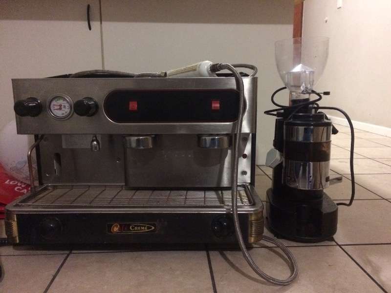 Coffee Machine And Coffee Grinder