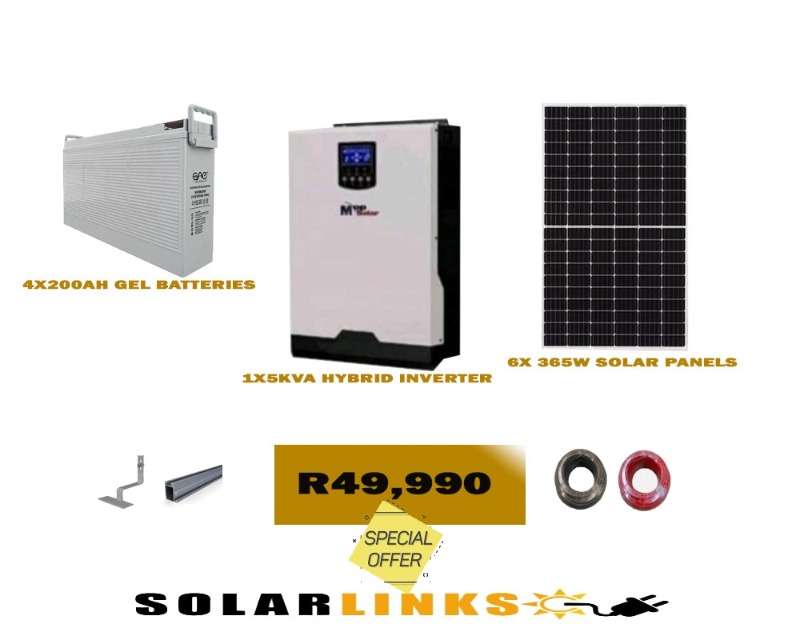 5kva Hybrid Solar System
