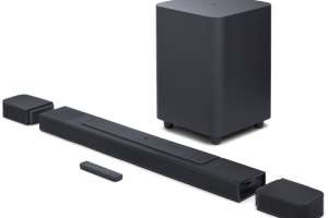 Jbl Bar 1000 Pro 7.1.4-channel Soundbar With Detachable Surround Speakers, Multibeam™, Dolby Atmos®, And Dts:x