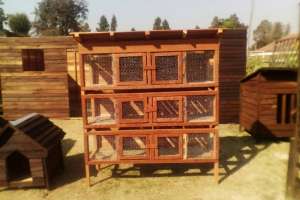 Triple Storey Rabbit Cage