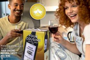 Order Four Cousins Natural Sweet Red Wine Online