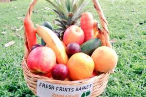 Fresh Delicious Fruit Basket
