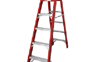 For Rental - 2.4m Double Sided Fiberglass Ladder
