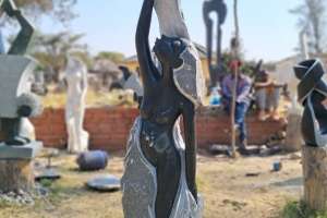 Woman Stone Sculpture