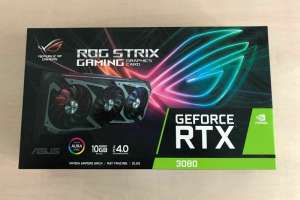 Asus Rog Strix Nvidia Geforce Rtx 3080 Edition Gaming Graphics Card