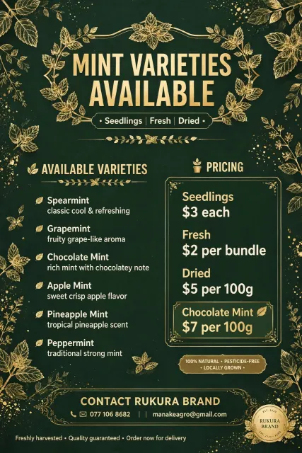 Mint Varieties