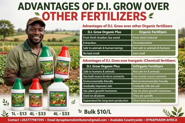 D.I GROW LIQUID FOLIAR FERTILIZER